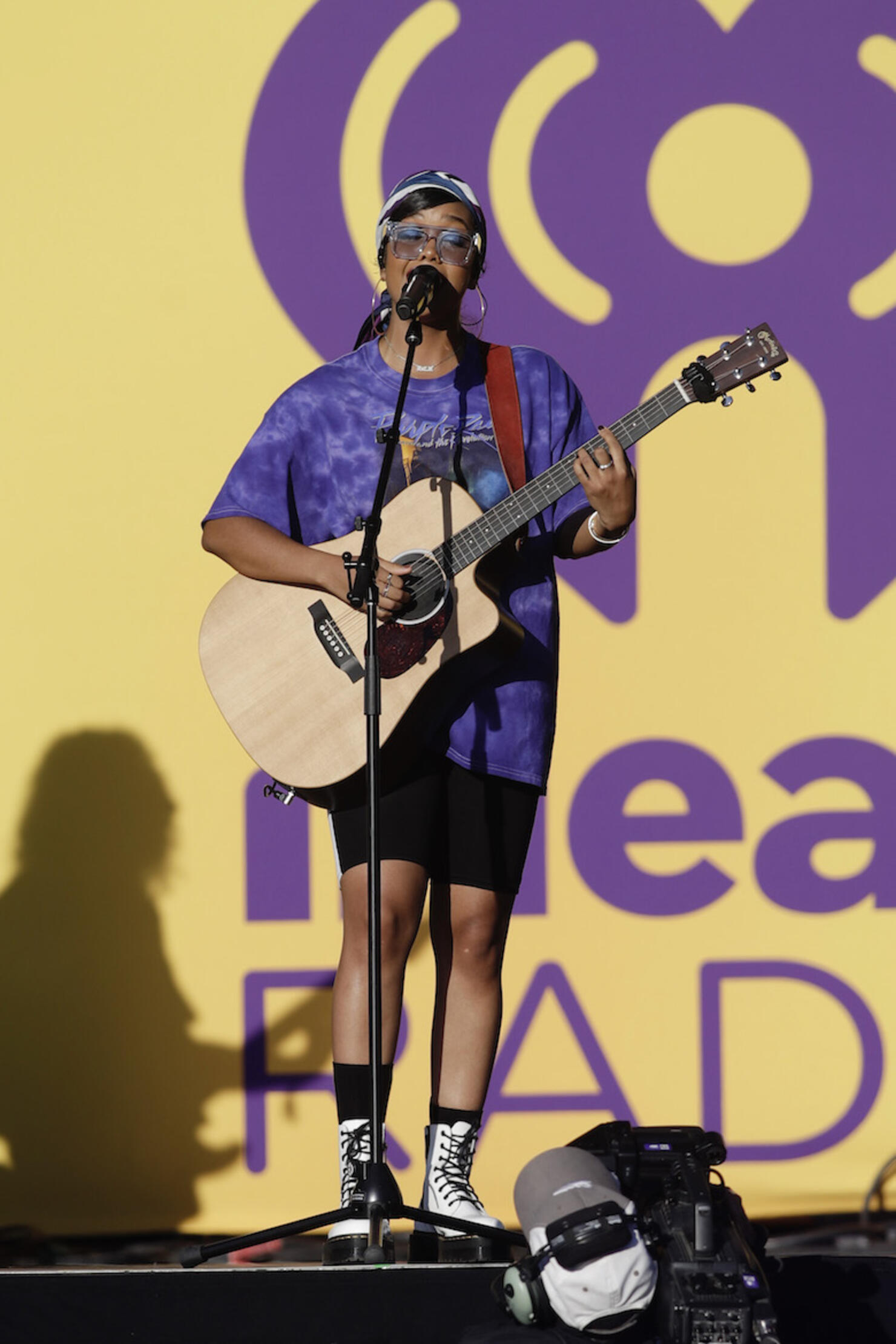 Juice Wrld performs on stage during the iHeartRadio Music Festival Daytime  Concerts at the Las Vegas