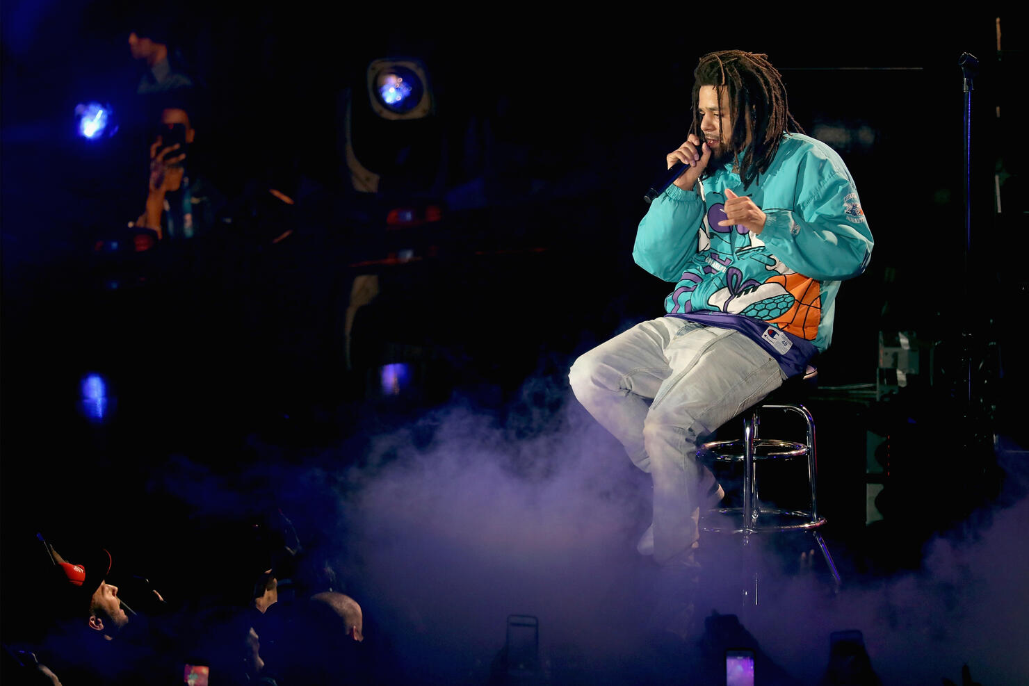 Celebrities Attend The 68th NBA All-Star Game - Inside
