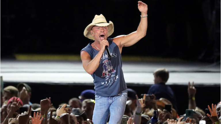 Kenny Chesney In Concert At Gillette Stadium