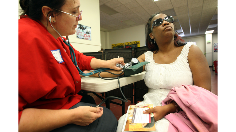 Health Care Activists Offer Free Health Screenings In Los Angeles