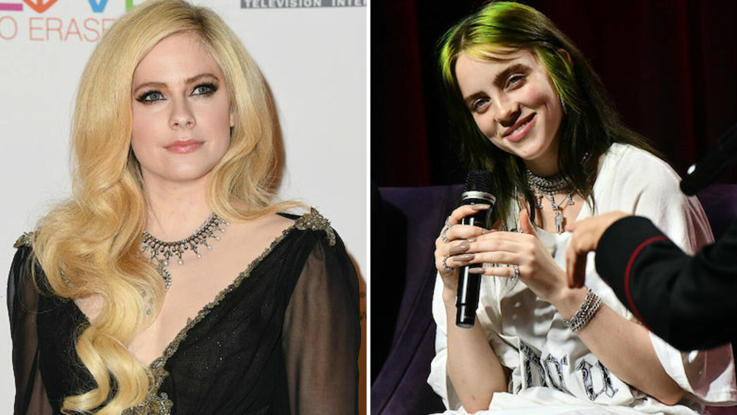 Avril Lavigne Says Its An Honor That Billie Eilish Idolizes Her Iheart