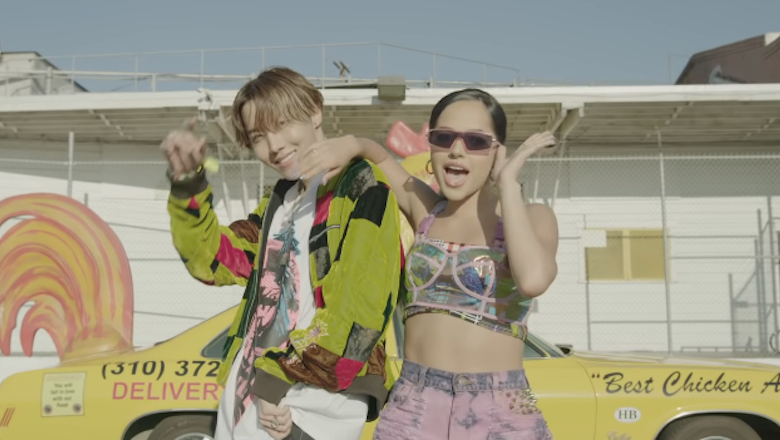 Watch Becky G & BTS' J-Hope Do The 'Chicken Noodle Soup ...