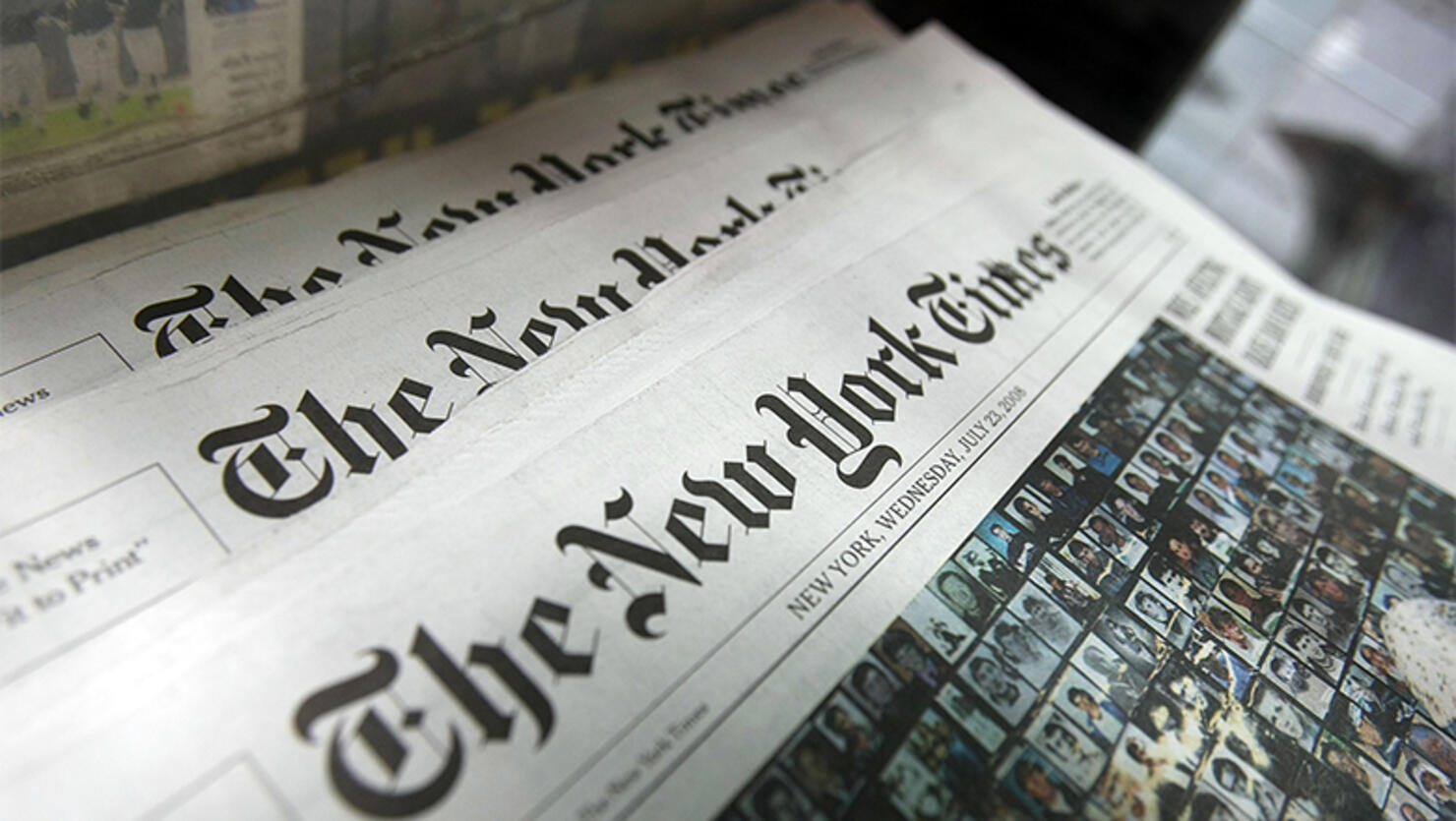 The New York Times Co. Post An 82 Percent Decline In 2nd Quarter Profi
