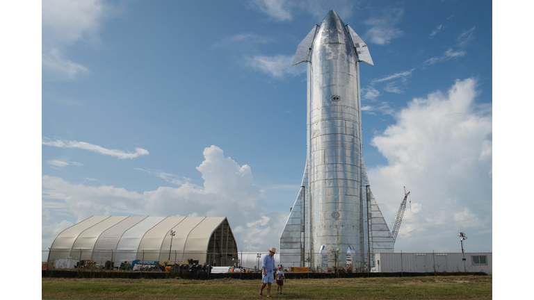 SpaceX CEO Elon Musk Gives Update On Starship Launch Vehicle At Texas Launch Facility