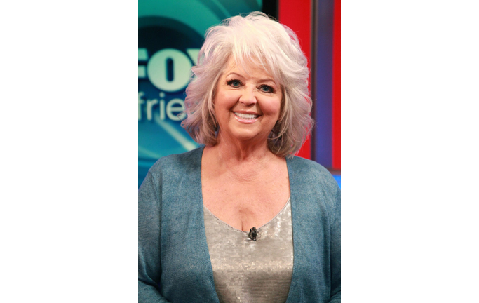 Paula Deen And Ama're Stoudemire Visit "FOX & Friends"