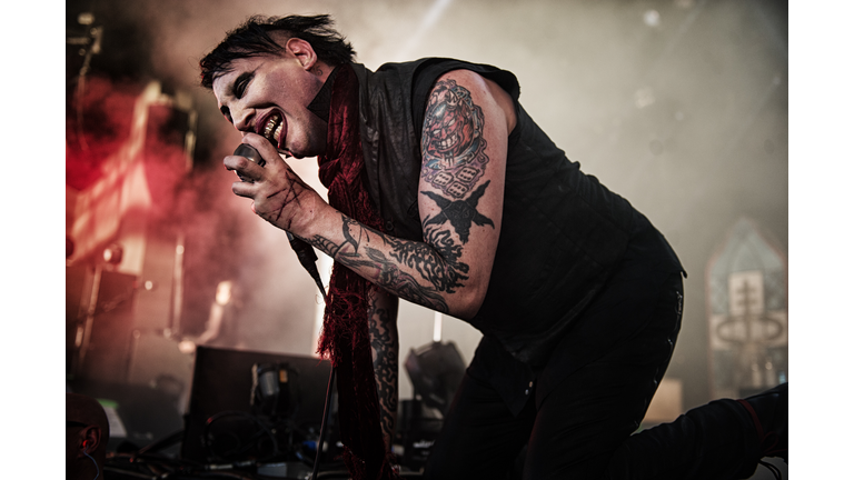Marilyn Manson Performs in Dallas Texas