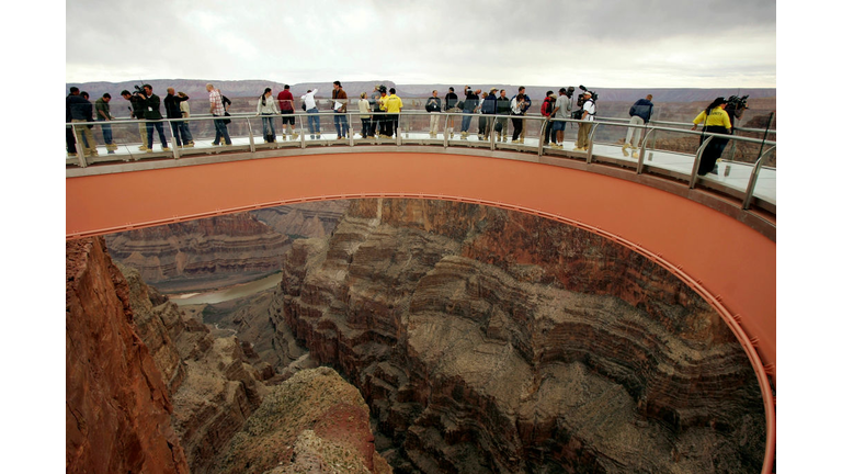 Grand Canyon's New "Skywalk" Opens With Grand Ceremony