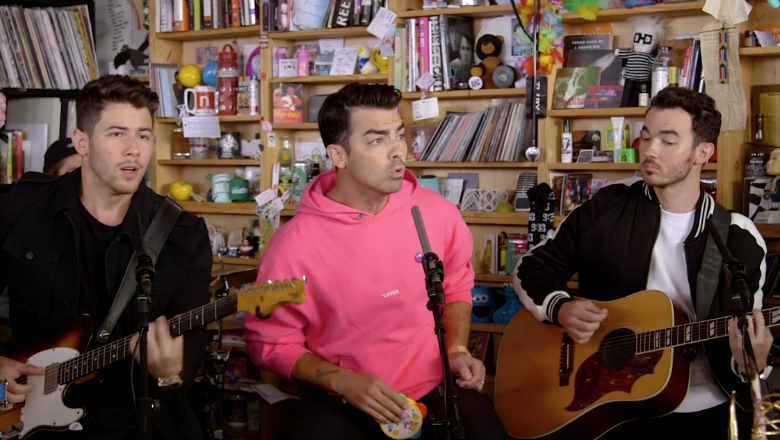 The Jonas Brothers' Tiny Desk Concert Features A Jazzy Rework Of 'Sucker' - Thumbnail Image