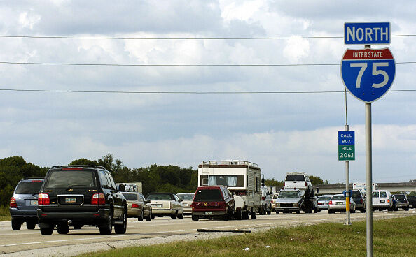 Rush-hour commuters mix with voluntary e