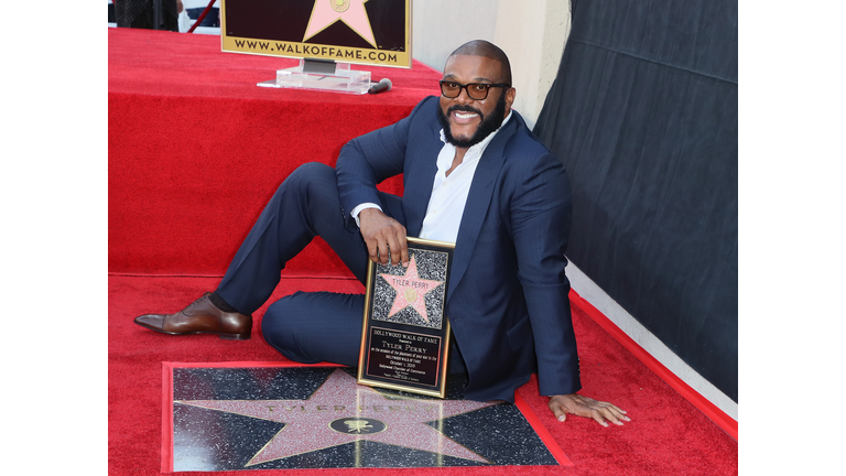 Tyler Perry Honored With Star On Hollywood Walk Of Fame