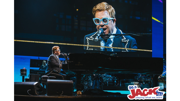 Elton John performs at the Tacoma Dome