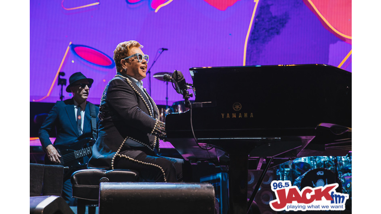 Elton John performs at the Tacoma Dome