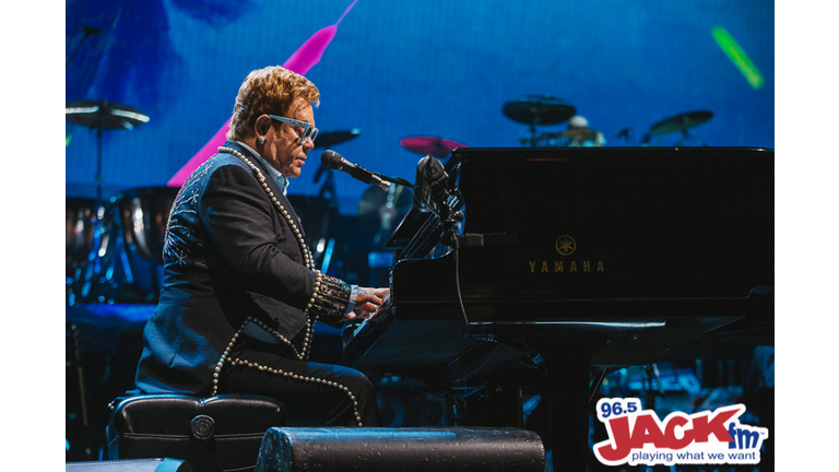 Elton John performs at the Tacoma Dome