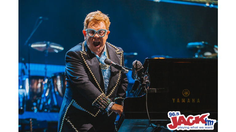 Elton John performs at the Tacoma Dome