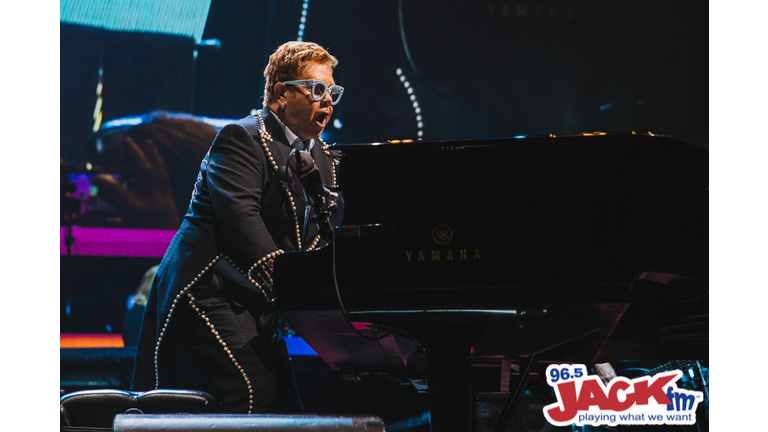 Elton John performs at the Tacoma Dome