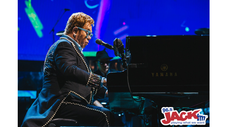 Elton John performs at the Tacoma Dome