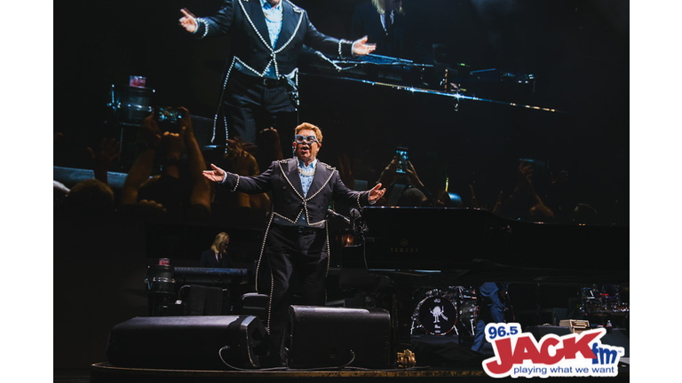Elton John performs at the Tacoma Dome
