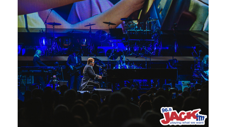 Elton John performs at the Tacoma Dome