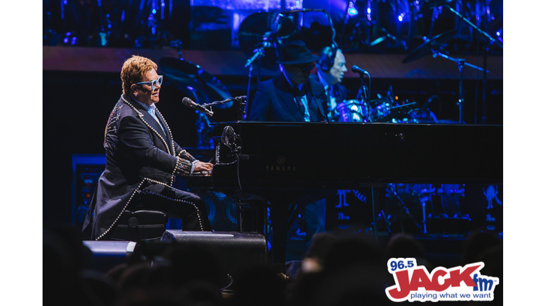 Elton John performs at the Tacoma Dome