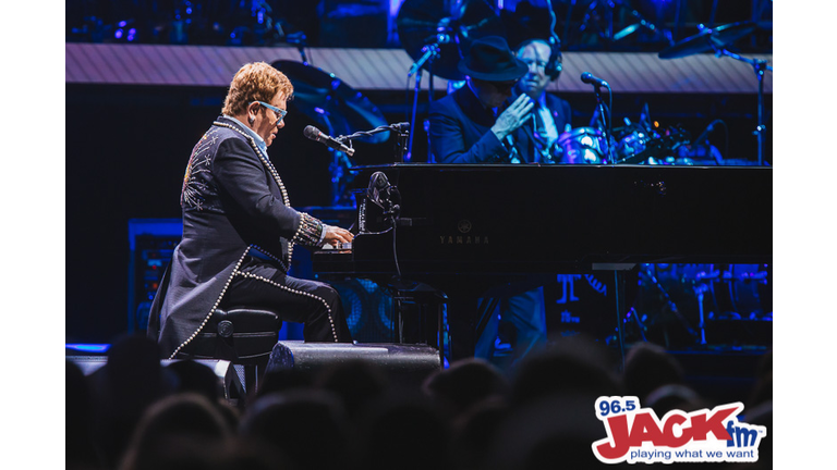 Elton John performs at the Tacoma Dome