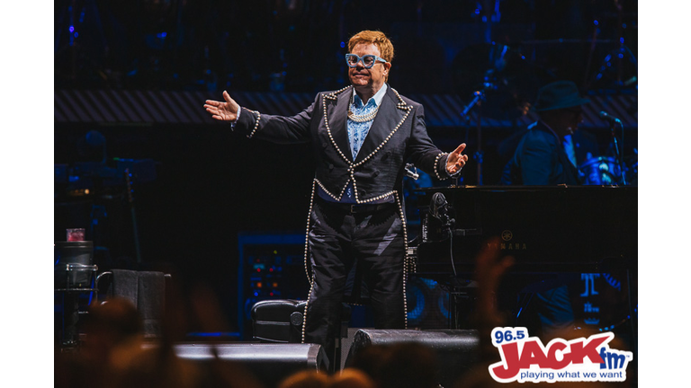 Elton John performs at the Tacoma Dome