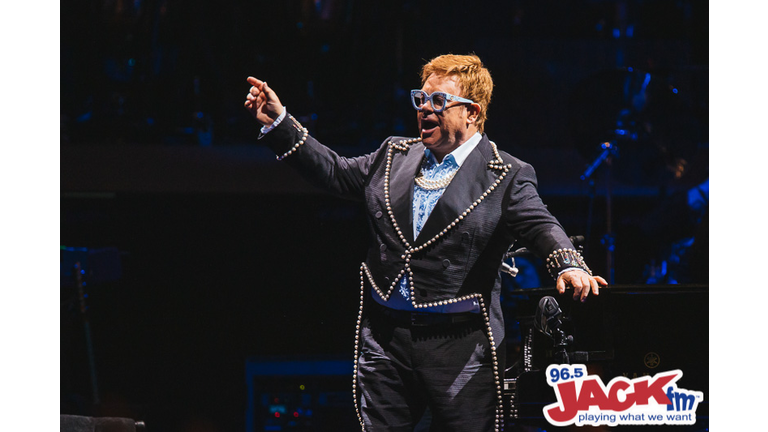 Elton John performs at the Tacoma Dome