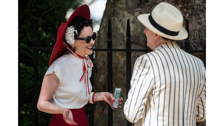 The Annual Chap Olympiad Takes Place In Bedford Square Gardens