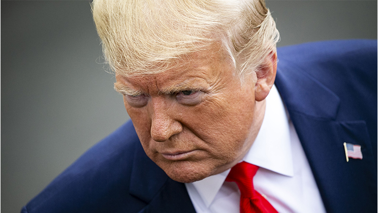 President Trump Departs White House For Florida