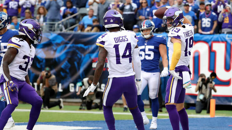 WATCH: Adam Thielen & Stefon Diggs debut new TD celebration dance ...