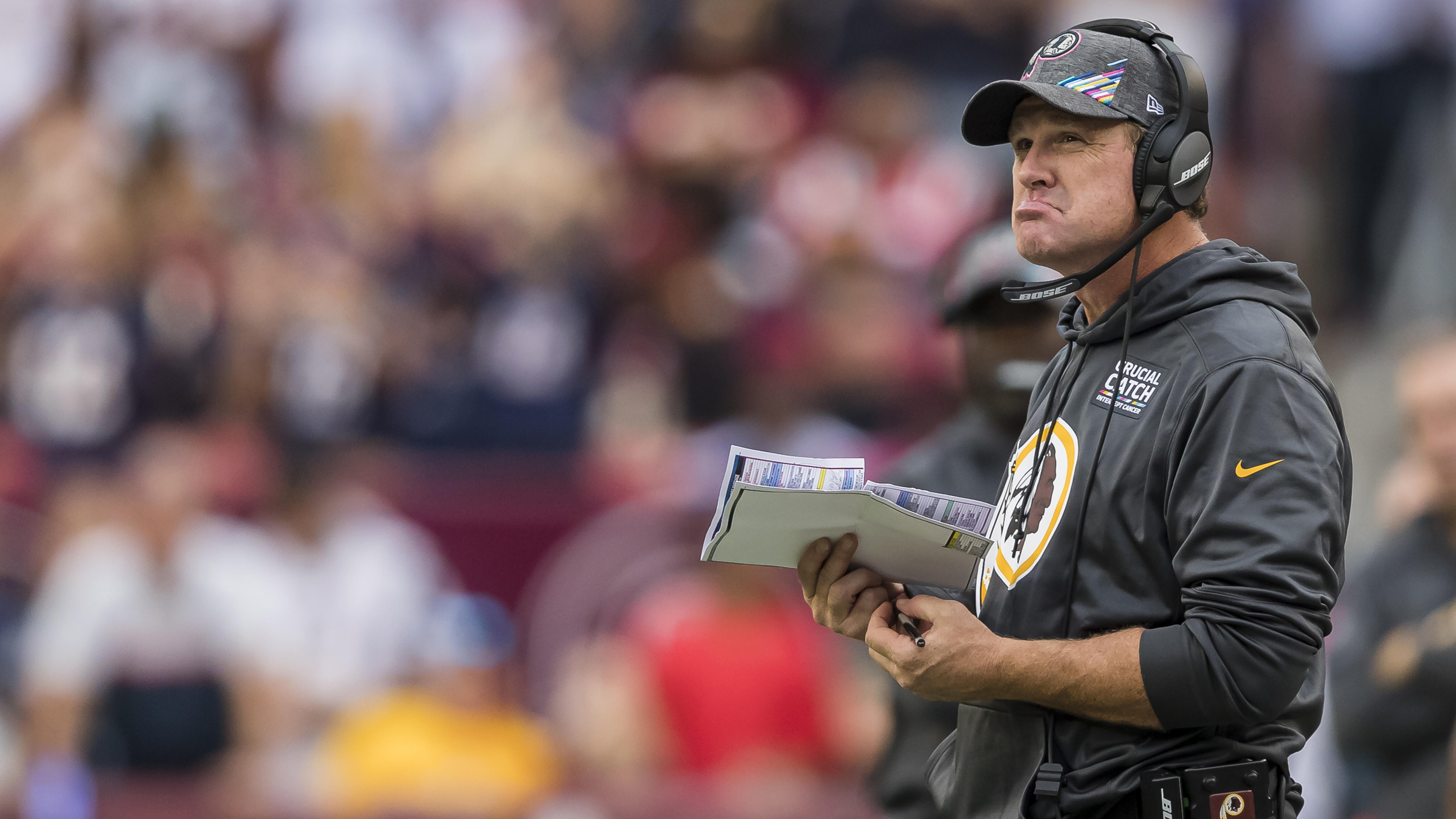 Head Coach Jay Gruden Reportedly Fired After Redskins Lose To Patriots - Thumbnail Image