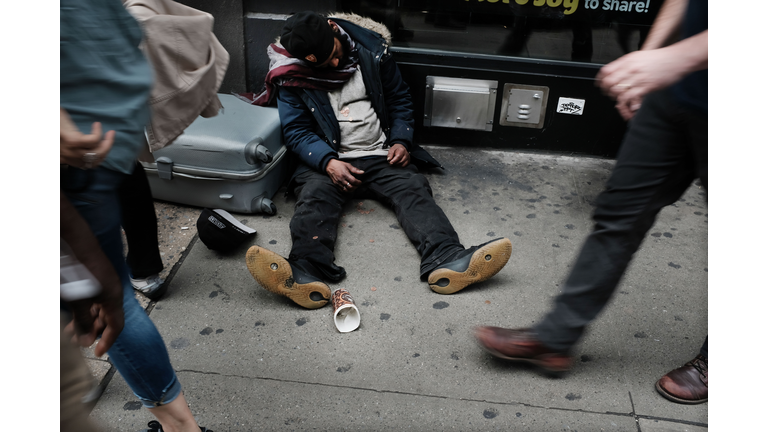 As NYC's Mayor De Blasio Launches A Presidential Run, Chorus Of Critics Point To Homelessness Issue In City As Sign Of His Failures