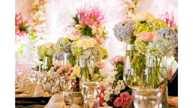 Beautiful Wedding Flower Decoration