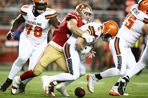 Cleveland Browns v San Francisco 49ers