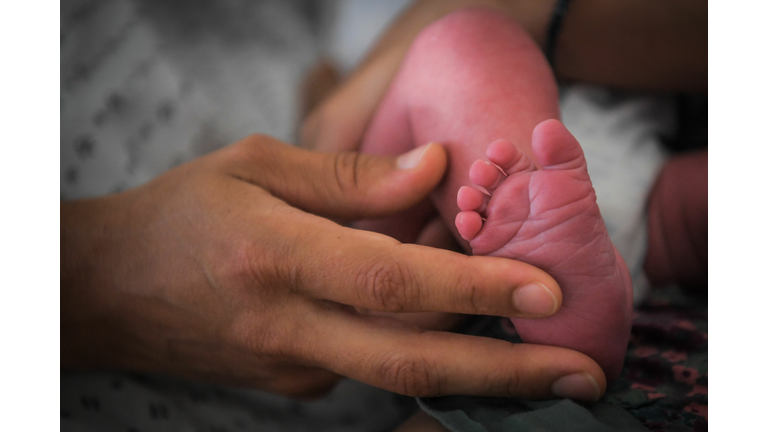 FRANCE-HOSPITAL-BIRTH