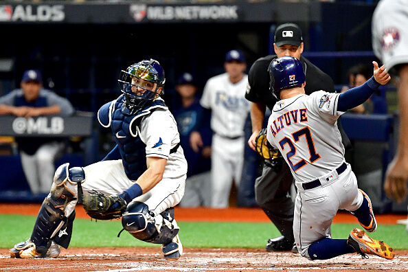 Divisional Series - Houston Astros v Tampa Bay Rays - Game Four