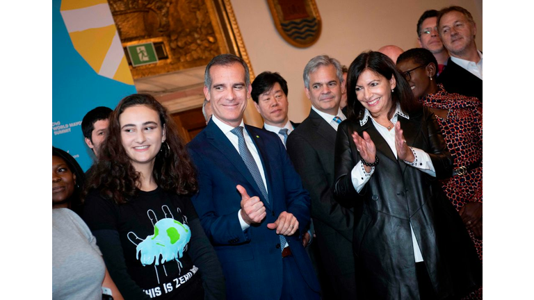 DENMARK-POLITICS-DIPLOMACY-MAYORS-C40-SUMMIT