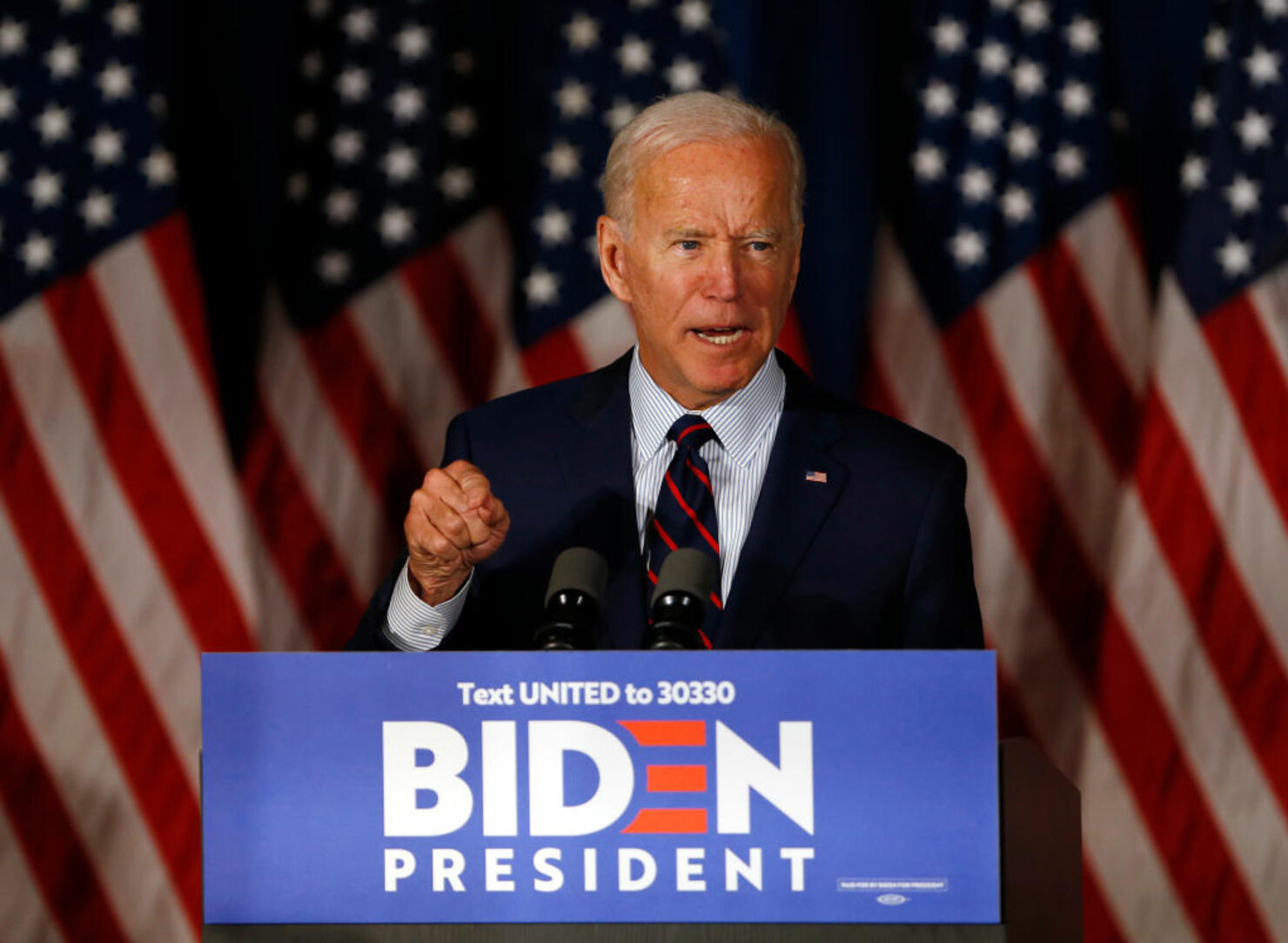 U.S. Presidential Candidate Joe Biden Visits NH
