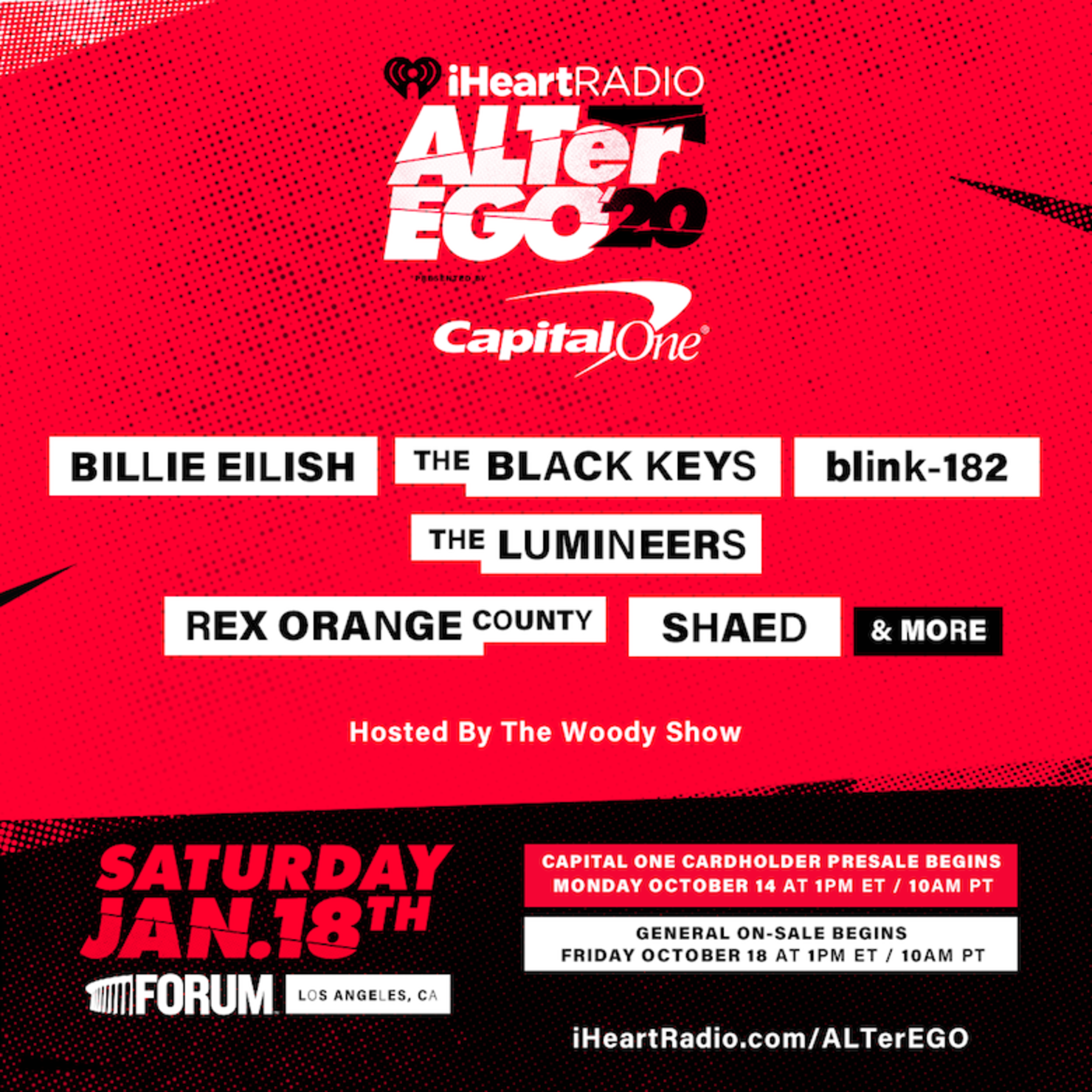 2020 iHeartRadio ALTer EGO Lineup: Billie Eilish, Black Keys & More