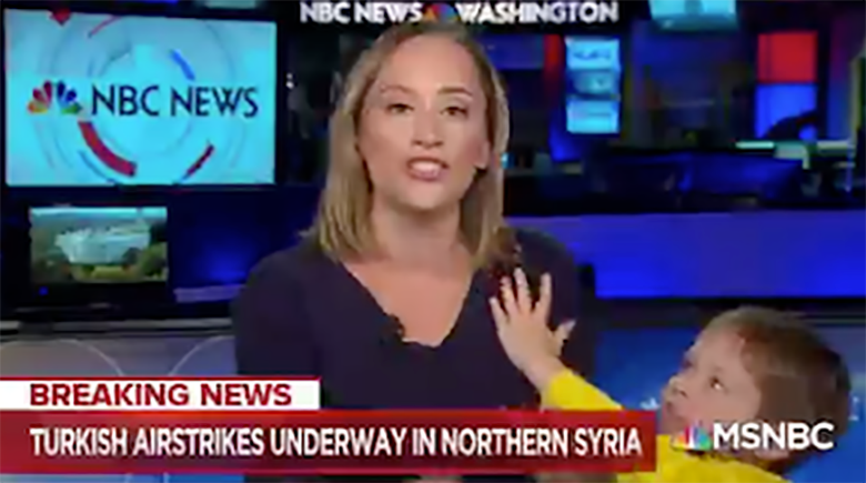 Kid Interrupts His Reporter Mom Live On MSNBC - Thumbnail Image