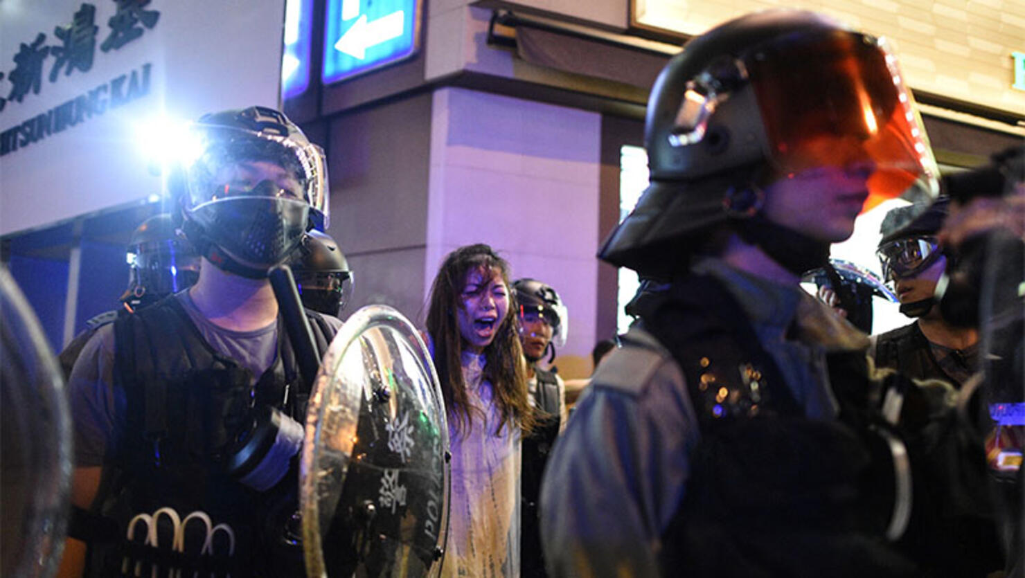 HONG KONG-CHINA-politics-CRIME-unrest