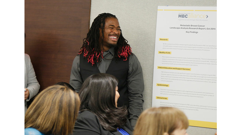 Professional Football Player DeAngelo Williams Helps The Metastatic Breast Cancer Alliance launch New Landmark Report