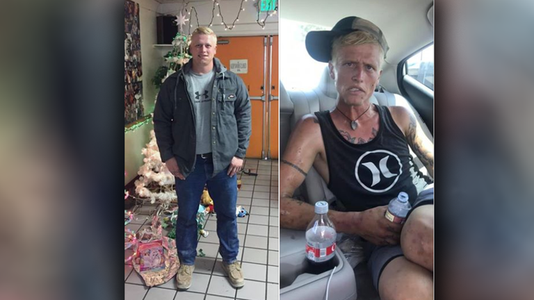 drug addiction only seven months apart