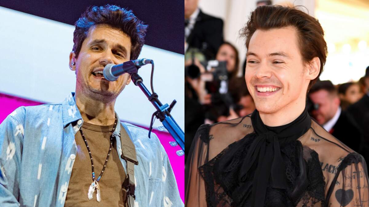 John Mayer Spotted Dancing At A Harry Styles' Concert