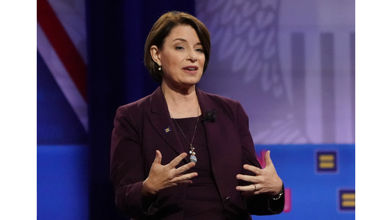 Democratic Presidential Candidates Discuss LGBTQ Issues At Human Rights Campaign Foundation Forum