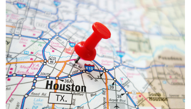 Houston map