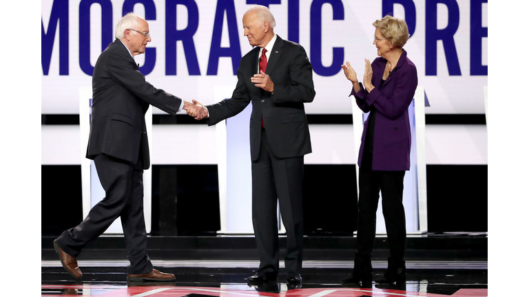 Democratic Presidential Candidates Participate In Fourth Debate In Ohio