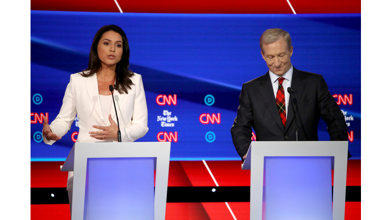 Democratic Presidential Candidates Participate In Fourth Debate In Ohio