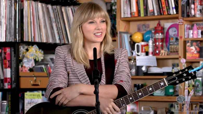Watch Taylor Swift Perform 'Lover,' 'All Too Well' & More On Tiny Desk - Thumbnail Image
