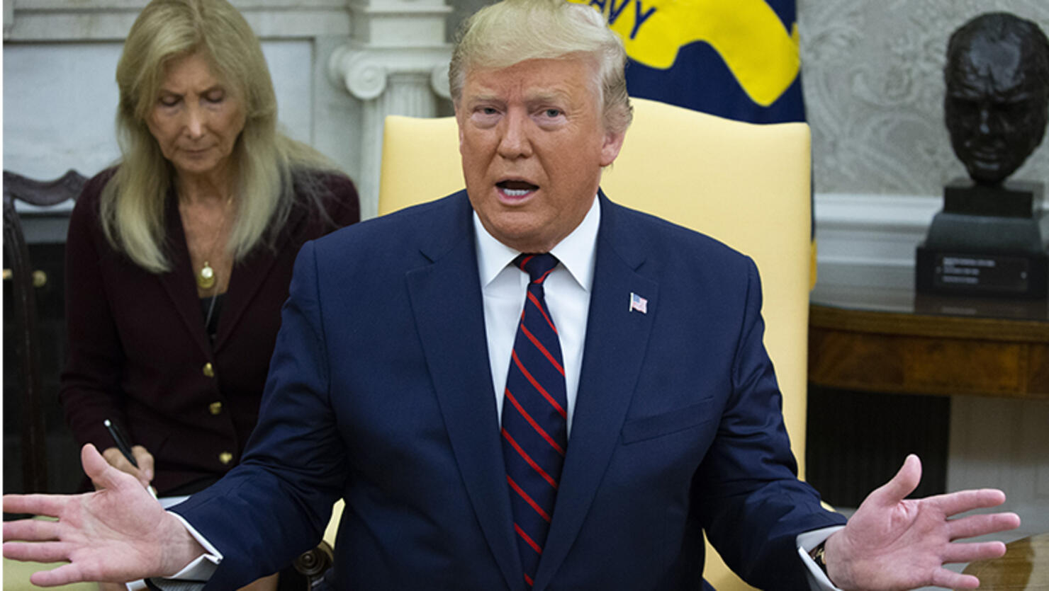 President Trump Hosts Italian President Sergio Mattarella At The White House