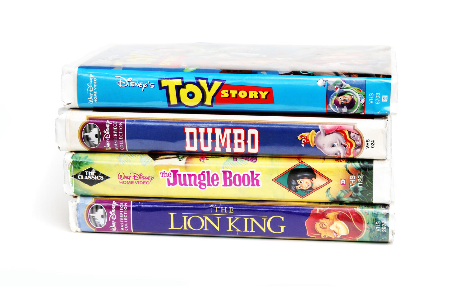 Disney vintage VHS tapes